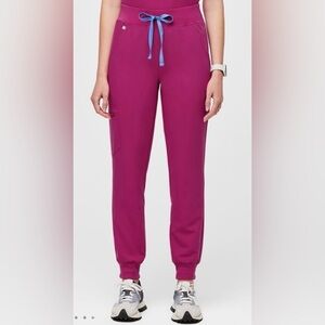 Figs Women's Raspberry Sorbet Zamora Jogger Scrub Pants XXS